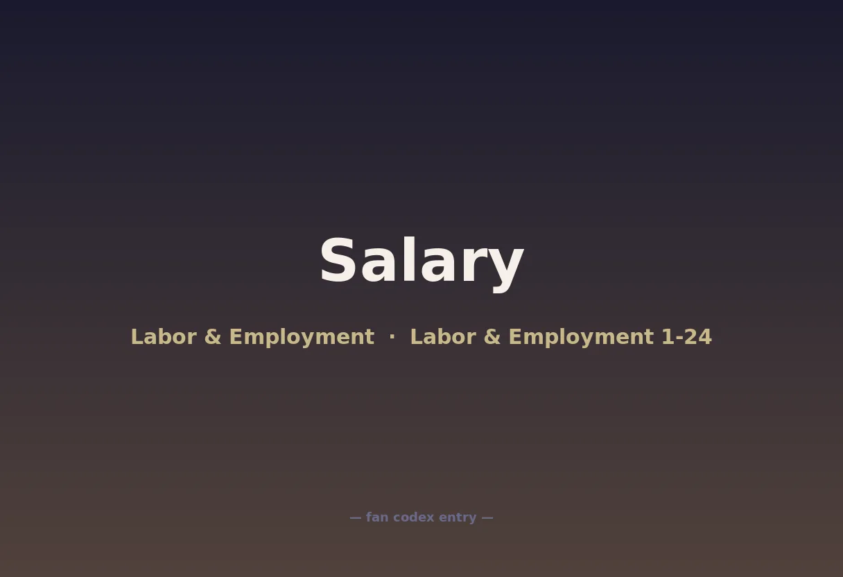 Salary